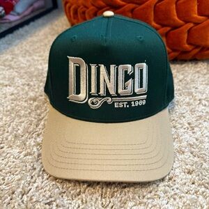 Green and Tan Dingo Baseball Cap